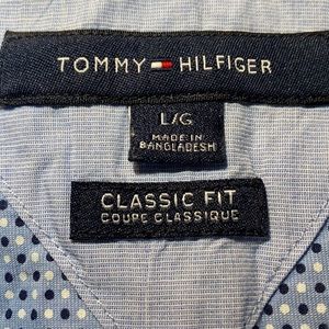 (L) Classic Fit Tommy Hilfiger Button Down